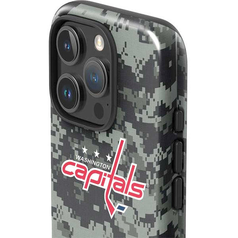 NHL Washington Capitals Camo iPhone 16 Pro Impact Case